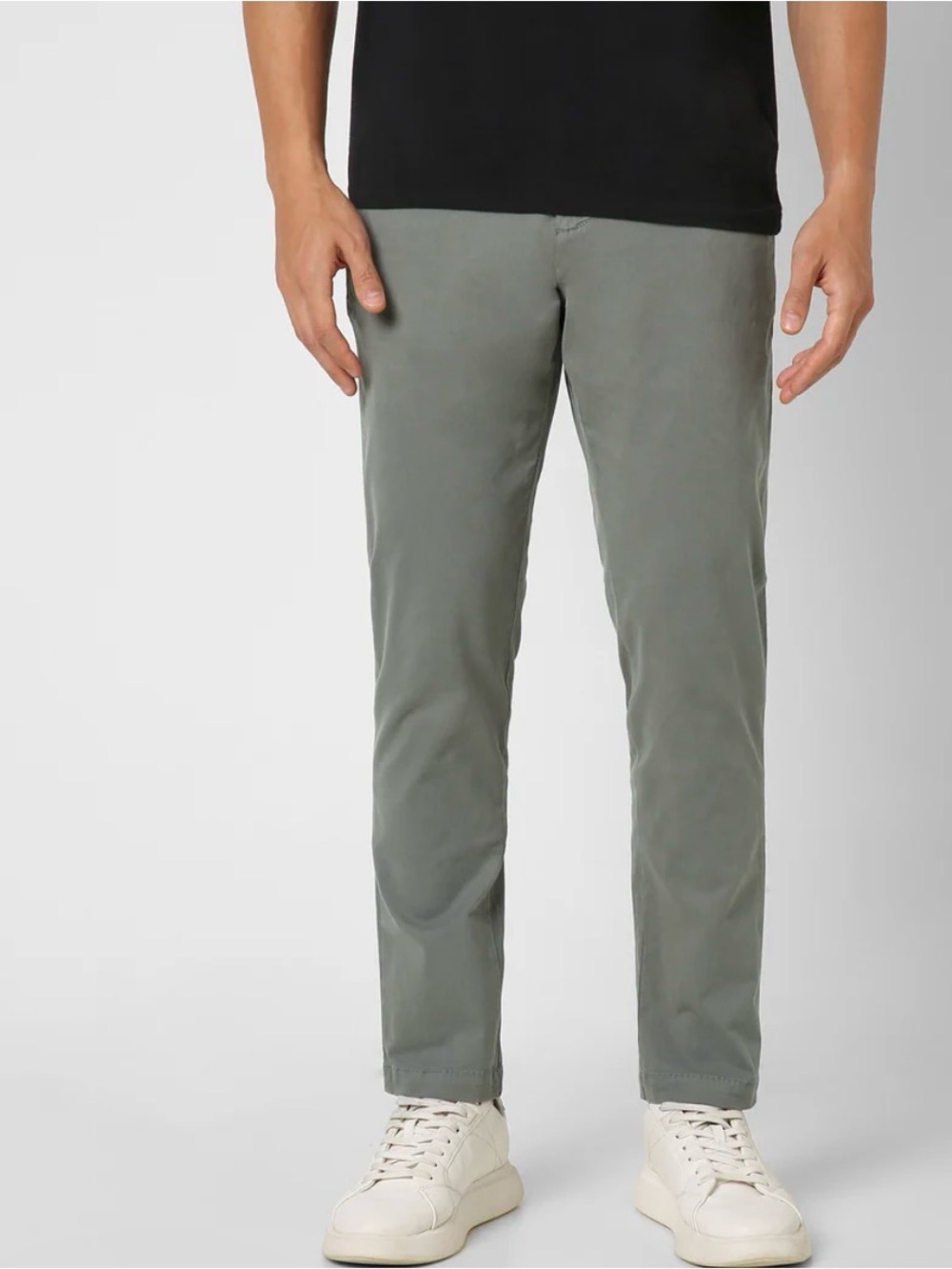 Bear bottom Men's Slim Chinos in Slate Gray